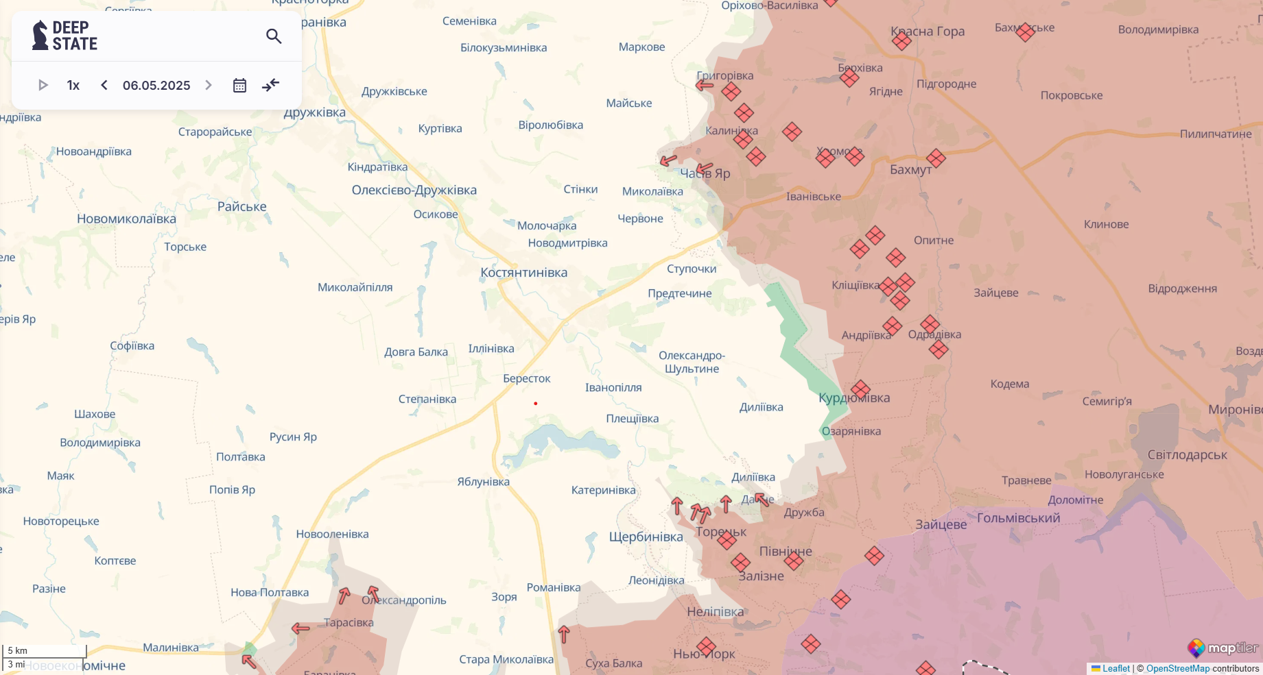 Торецк под ударом: где Россия усилила штурмы и куда движется фронт